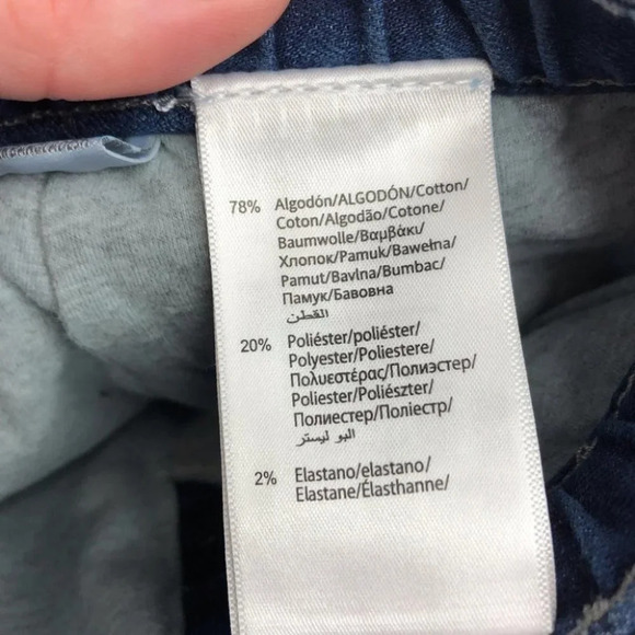 NWT Mayoral Newborn jeans skinny dark wash size 2-4 months - Picture 7 of 8